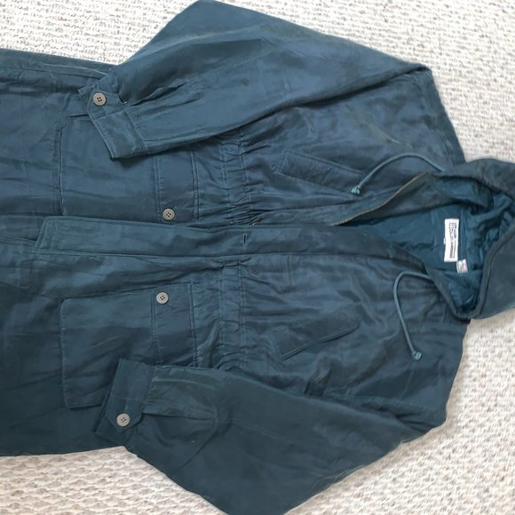 Woman Mark Alexander 100% Silk Coat Size XL - Picture 5 of 7